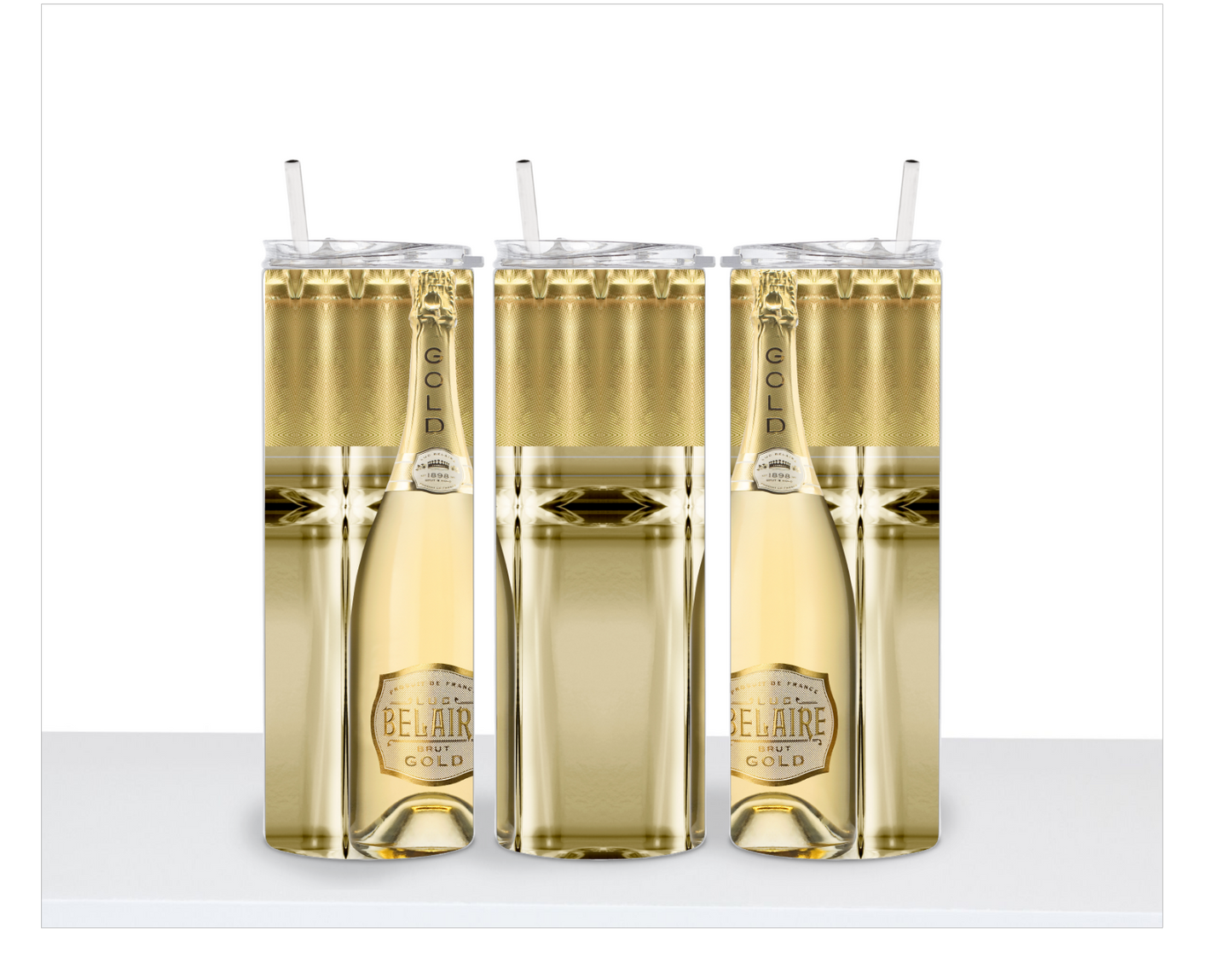 Belaire Inspired Tumbler