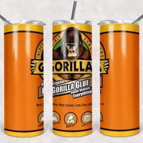 20oz Gorilla Glue Inspired Tumber