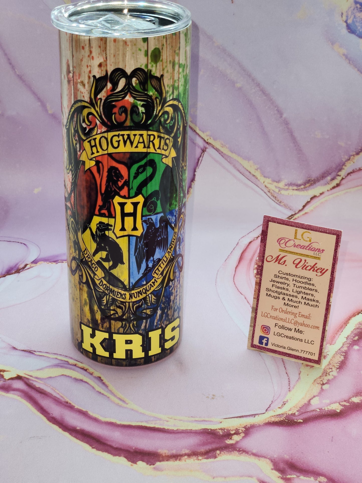 20oz Harry Potter Inspired Tumbler