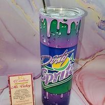 20oz Dirty Sprite Inspired Tumbler