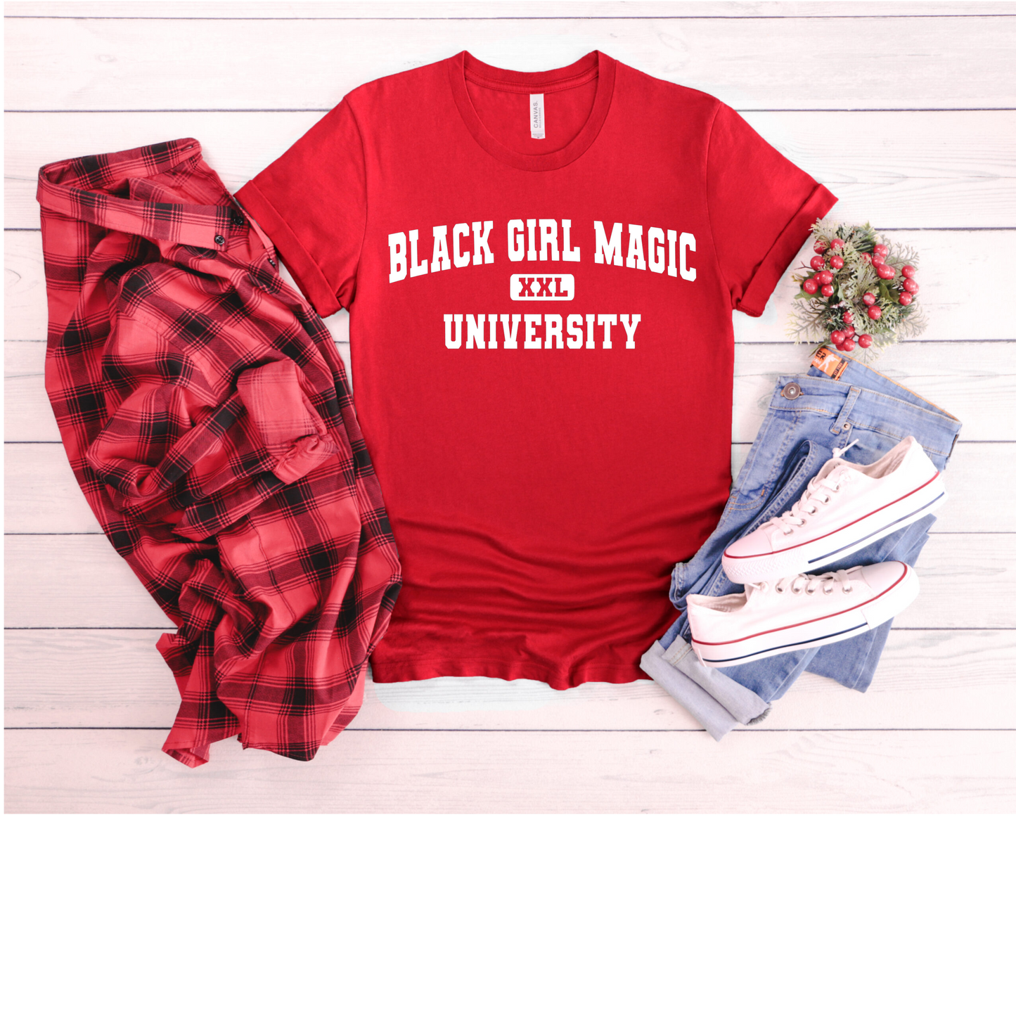 Black Girl Magic University TEE
