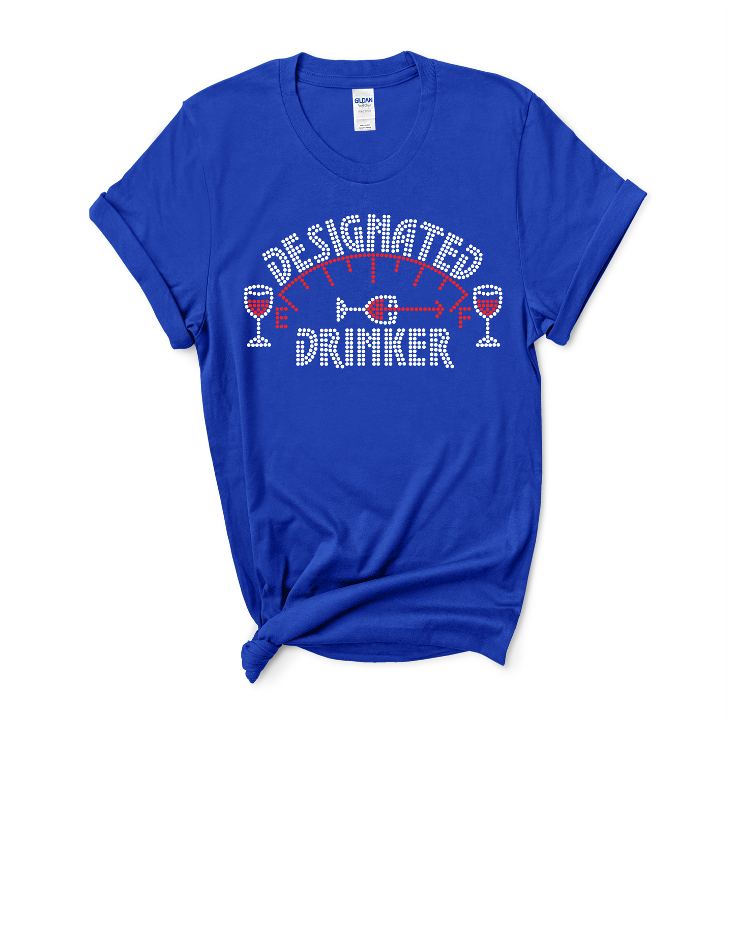 Designated Drinker Rhinestone Tee