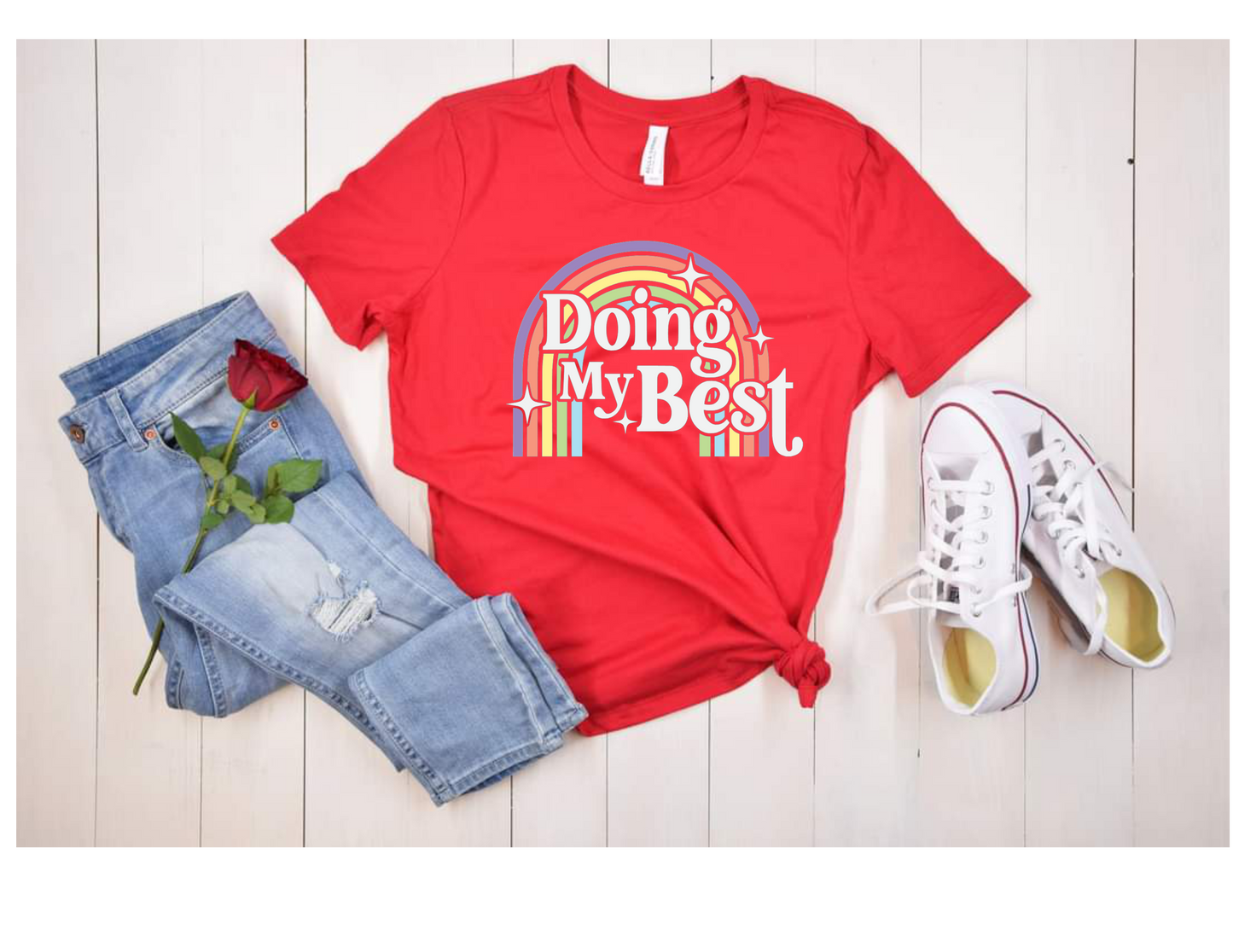 DOING MY BEST TEE