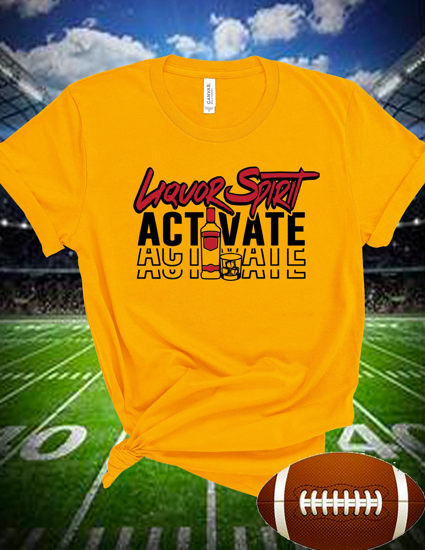 LIQUOR SPIRIT ACTIVATE TEE