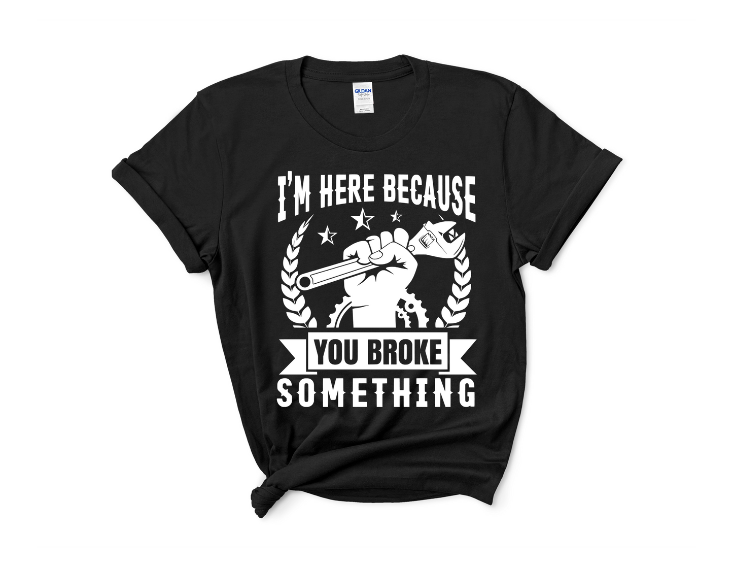 I' m Here Because You Broke Something