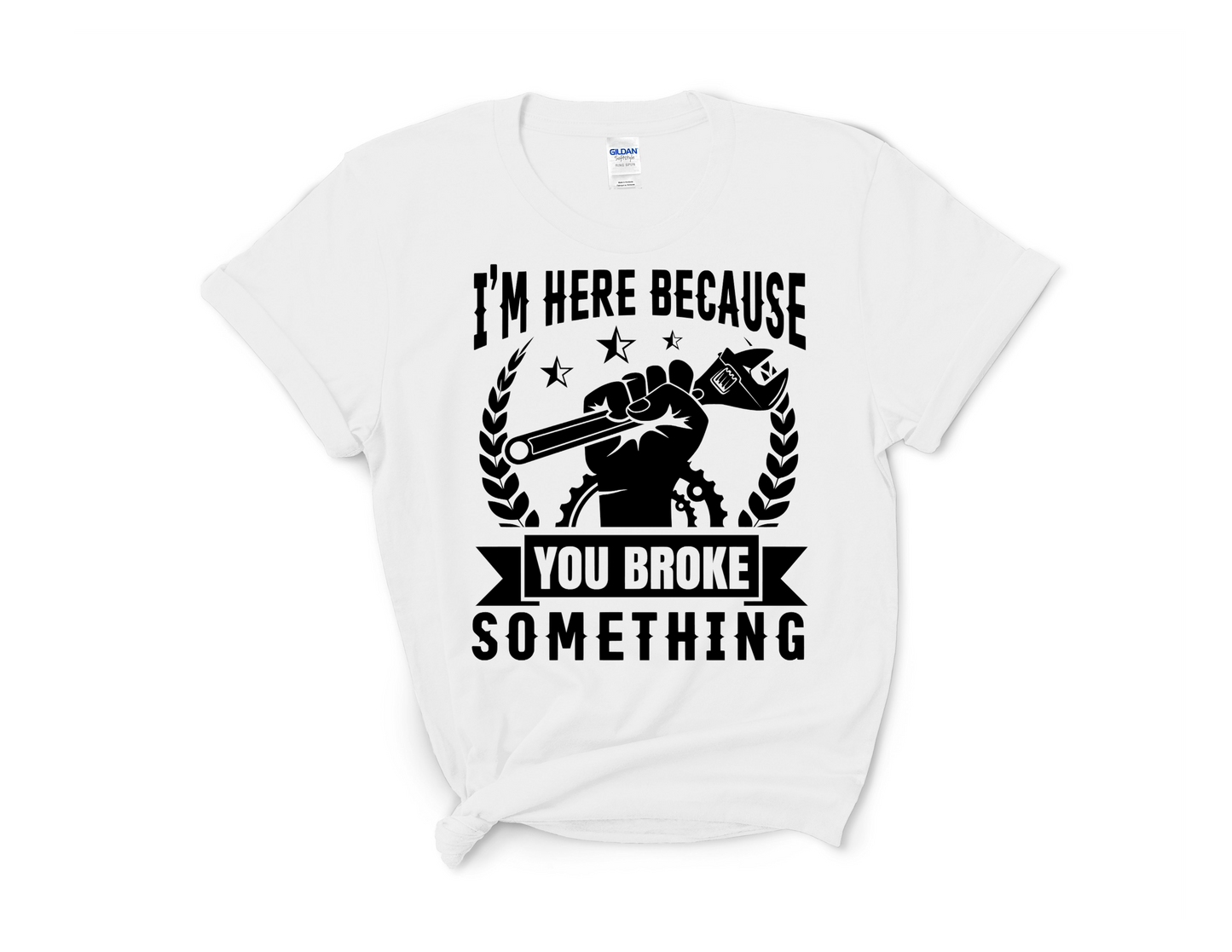 I' m Here Because You Broke Something