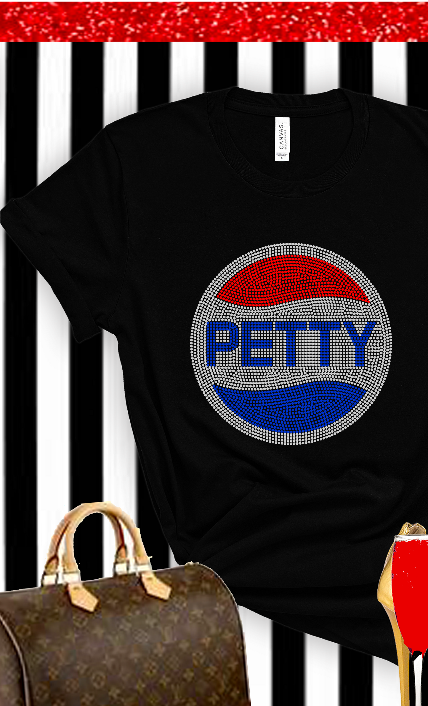 Petty Rhinestone Tee