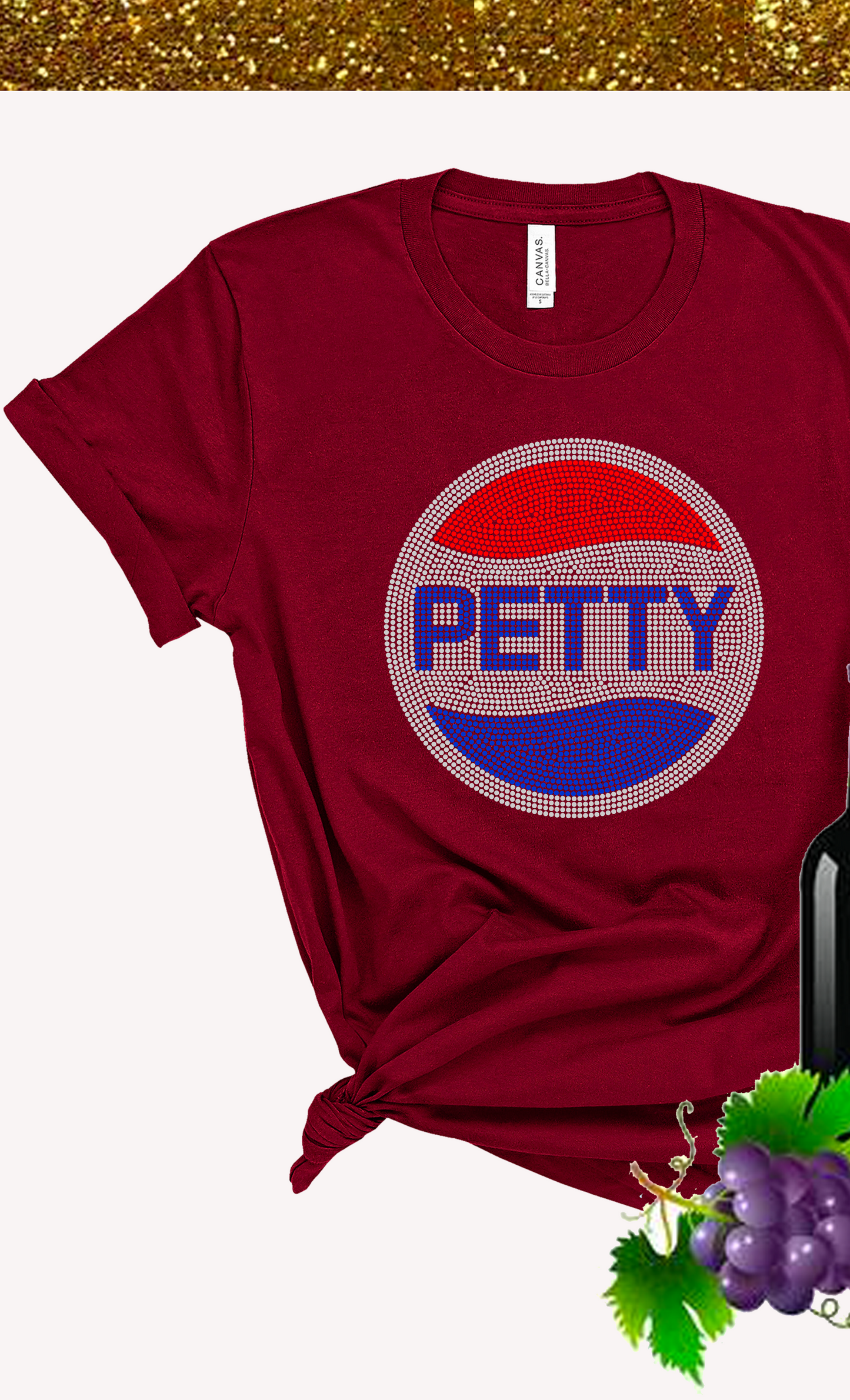 Petty Rhinestone Tee