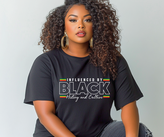 Influenced By Black History and Culture Tee
