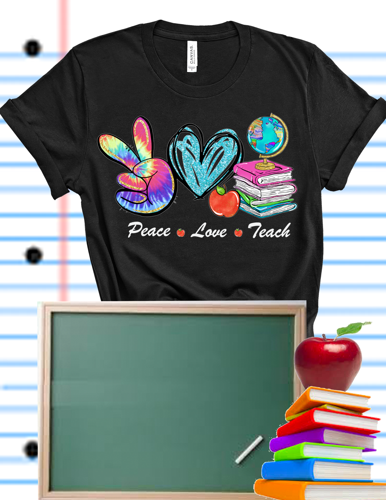 Peace Love Teach Shirt