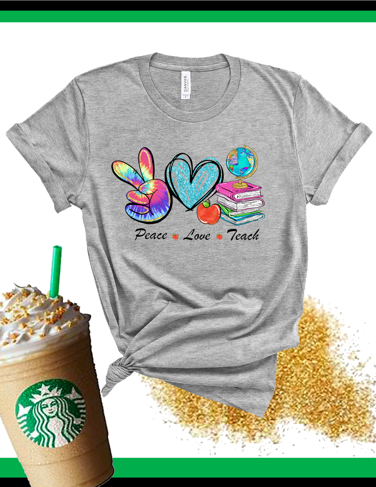 Peace Love Teach Shirt