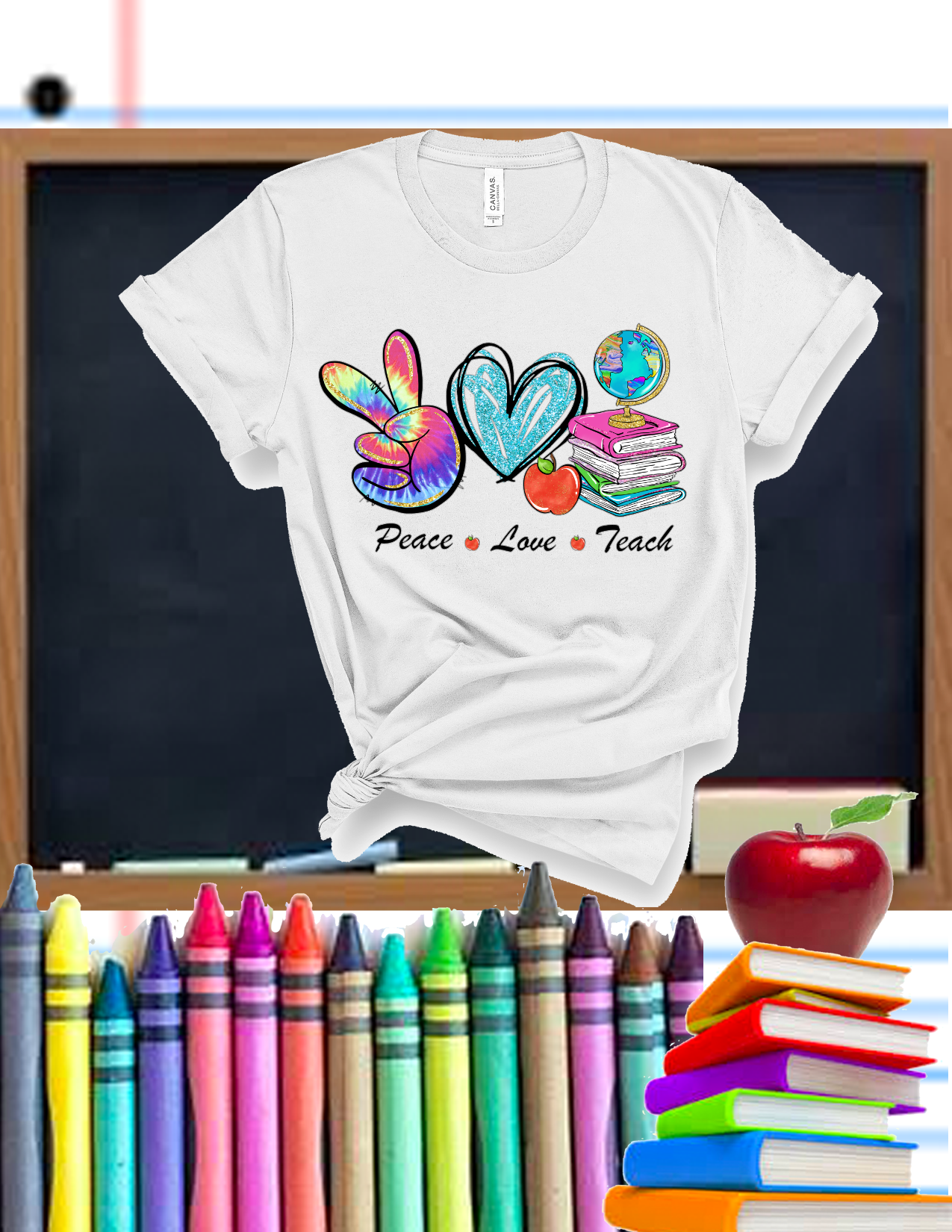 Peace Love Teach Shirt