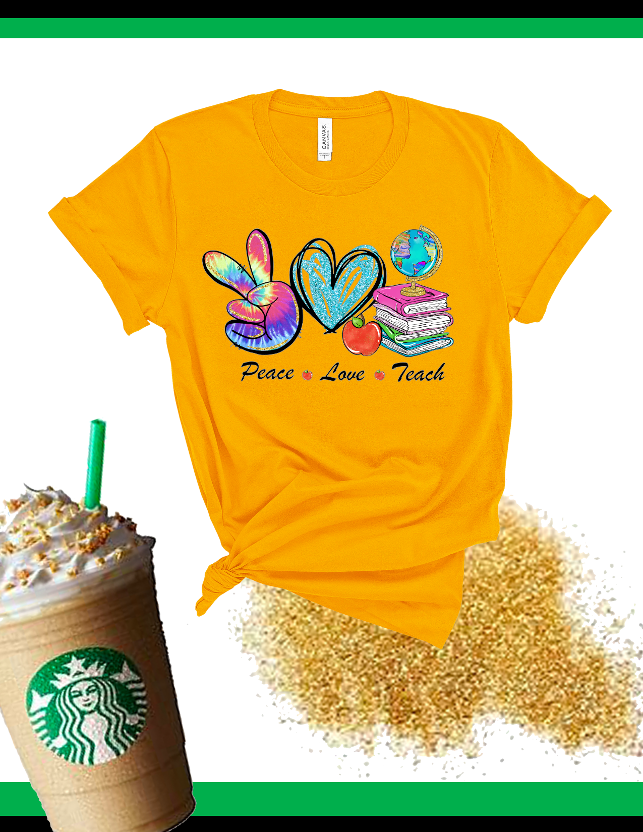 Peace Love Teach Shirt