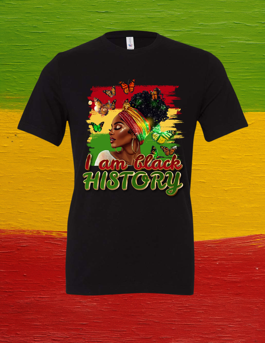 I Am Black History Woman Tee