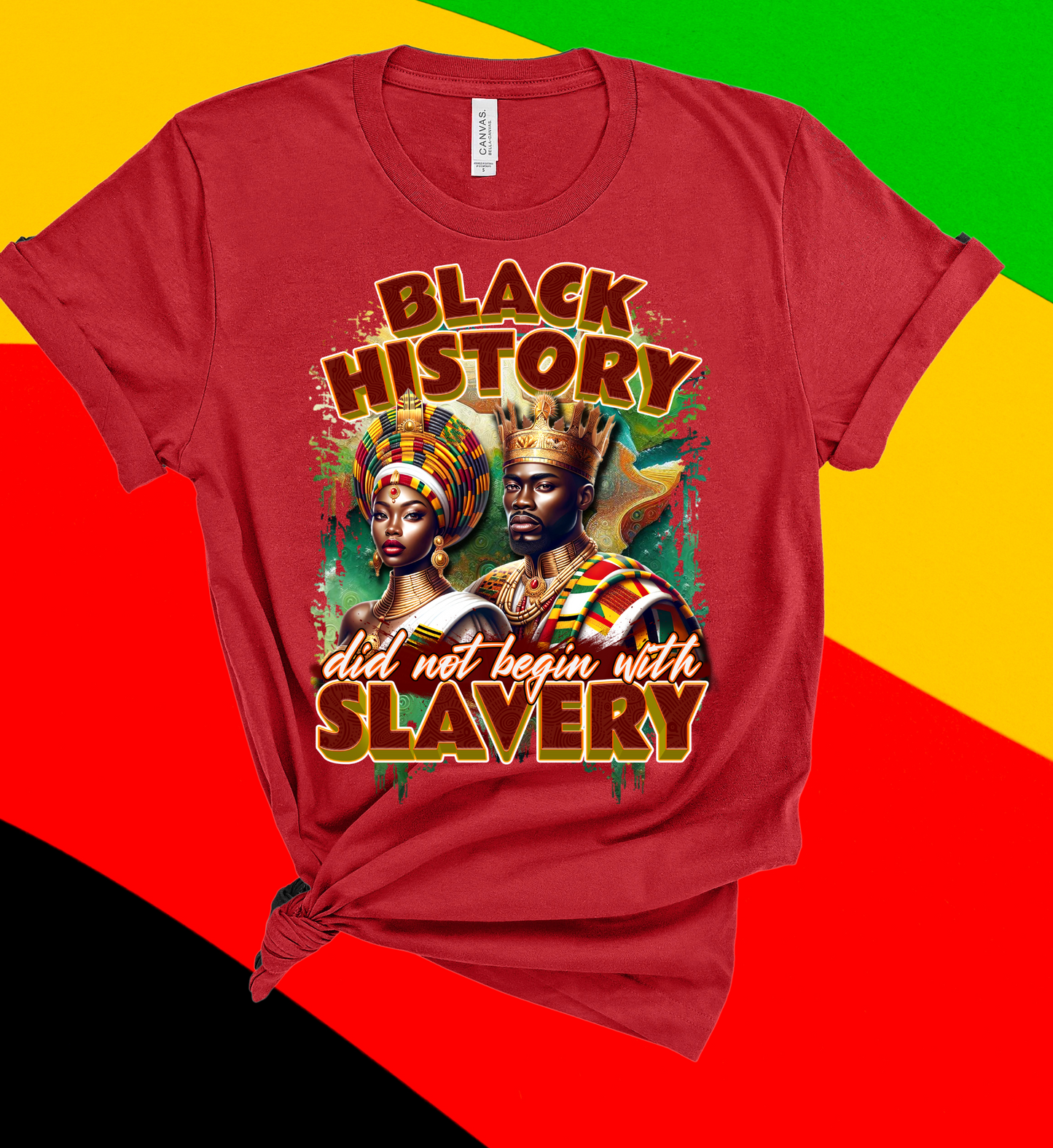 Black History Didn't Start With Slavery Tee
