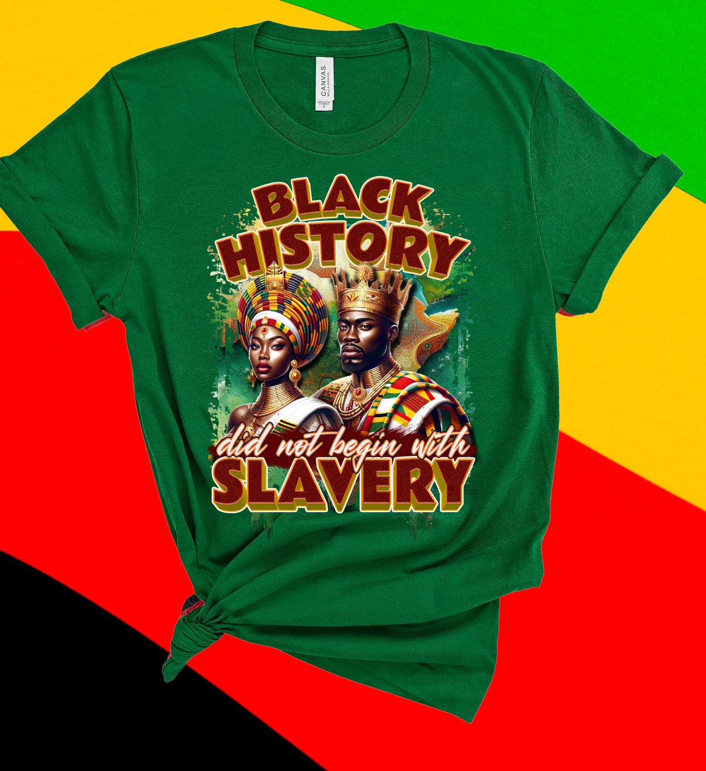 Black History Didn't Start With Slavery Tee
