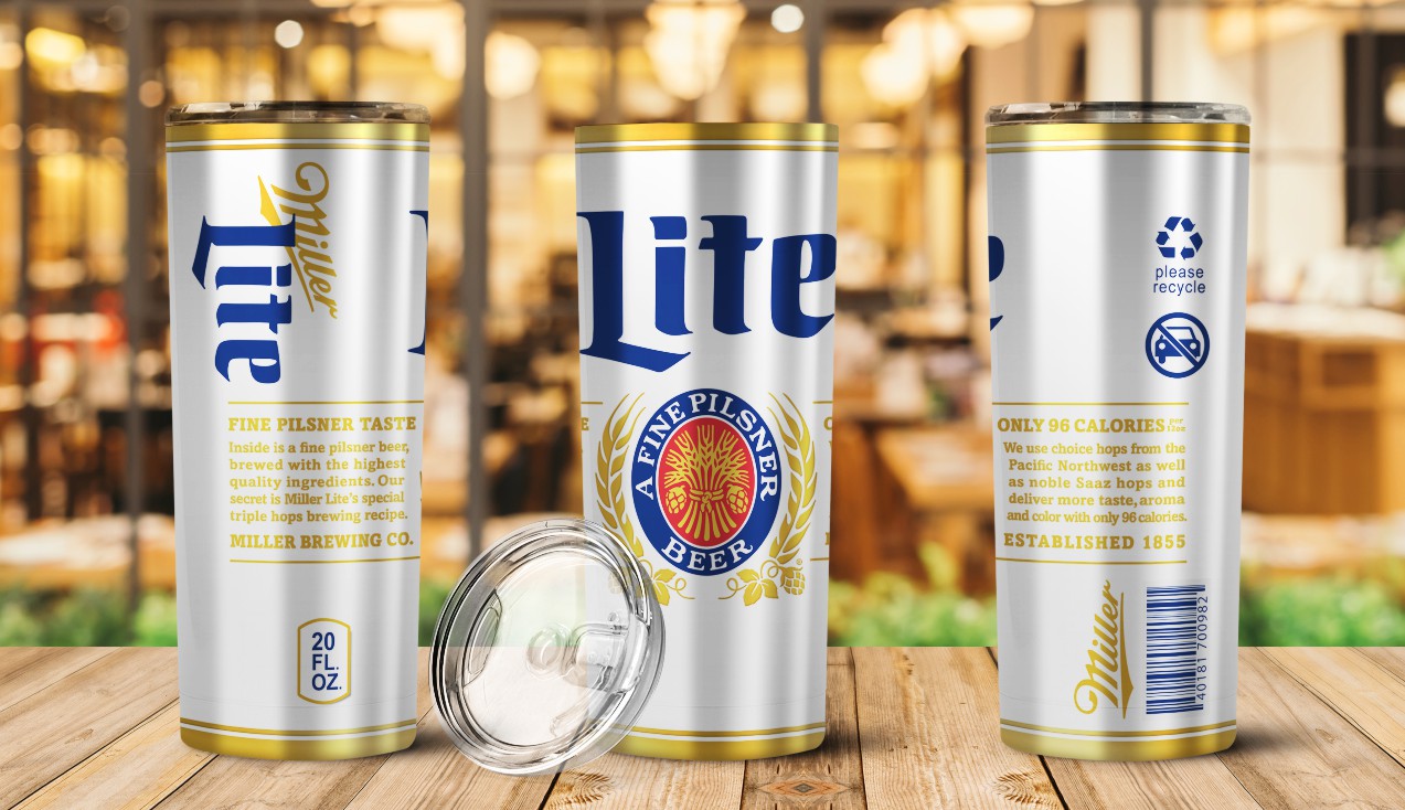Beer Can Inspired Tumbler