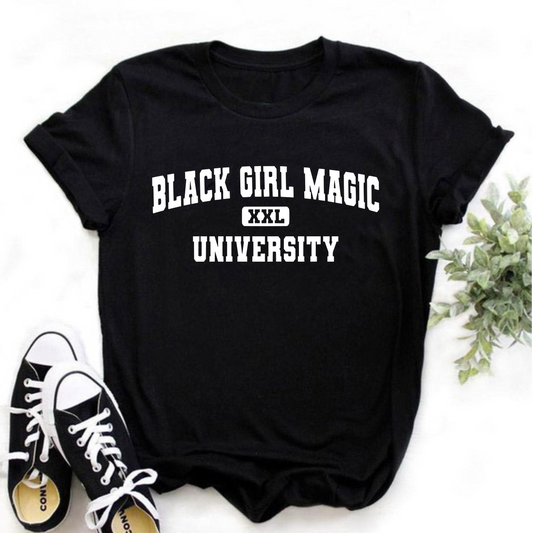 Black Girl Magic University TEE