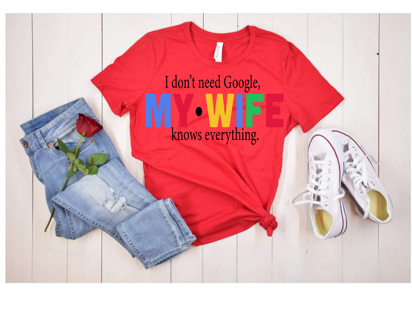 I DONT NEED GOOGLE TEE