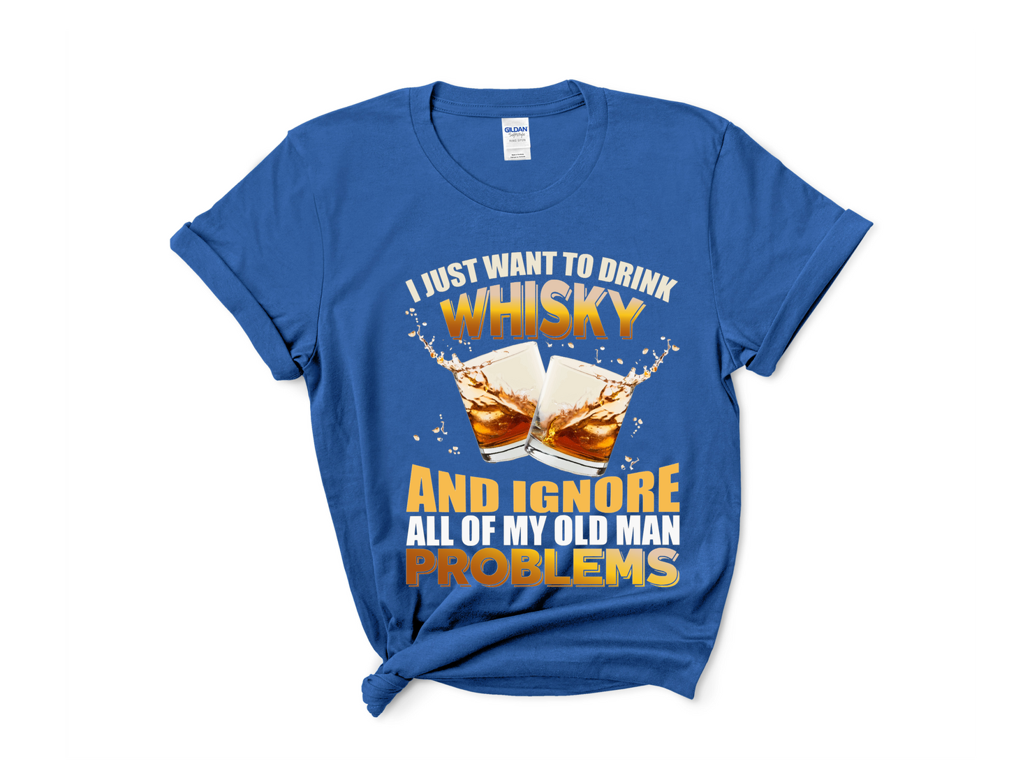 Just Want Whisky Tee