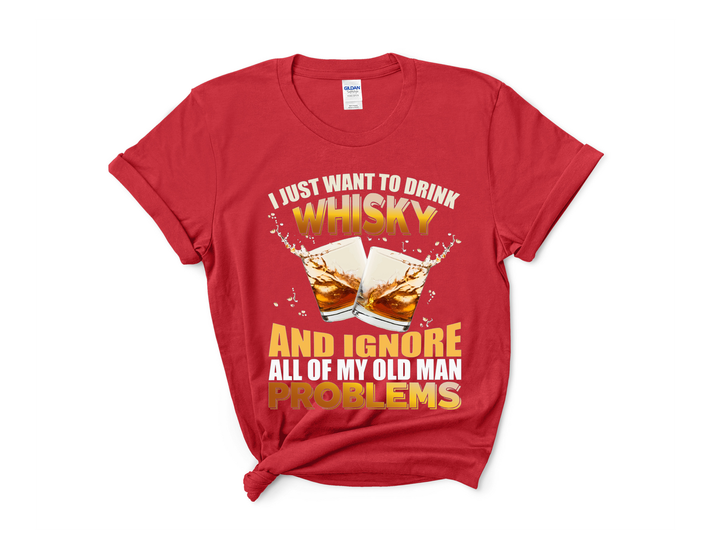 Just Want Whisky Tee